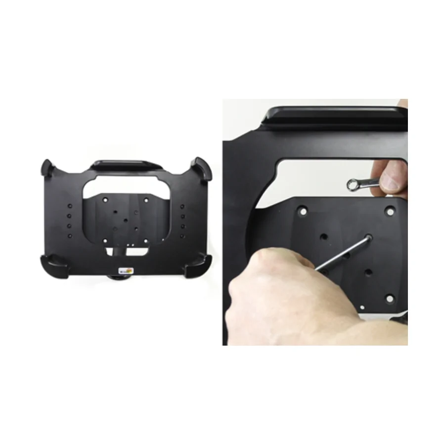 Bild 1 : 511893 : Brodit Halter f�r ZEBRA ET56 8.4, Extra Stabil, NUR f�r Ger�te ohne Scanner, aber mit Gummi-Rahmen / mit oder ohne Erweiterungsmodul oder Handschlaufe