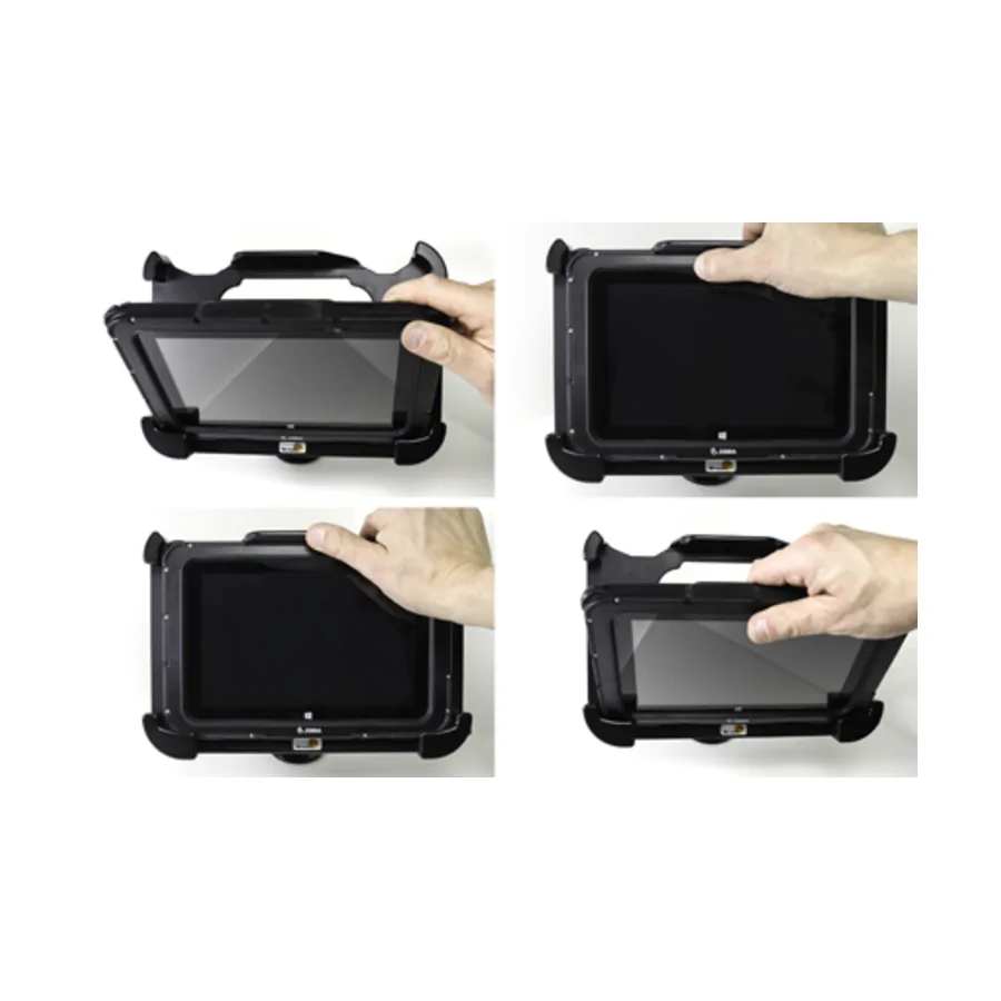 Bild 2 : 511893 : Brodit Halter f�r ZEBRA ET56 8.4, Extra Stabil, NUR f�r Ger�te ohne Scanner, aber mit Gummi-Rahmen / mit oder ohne Erweiterungsmodul oder Handschlaufe