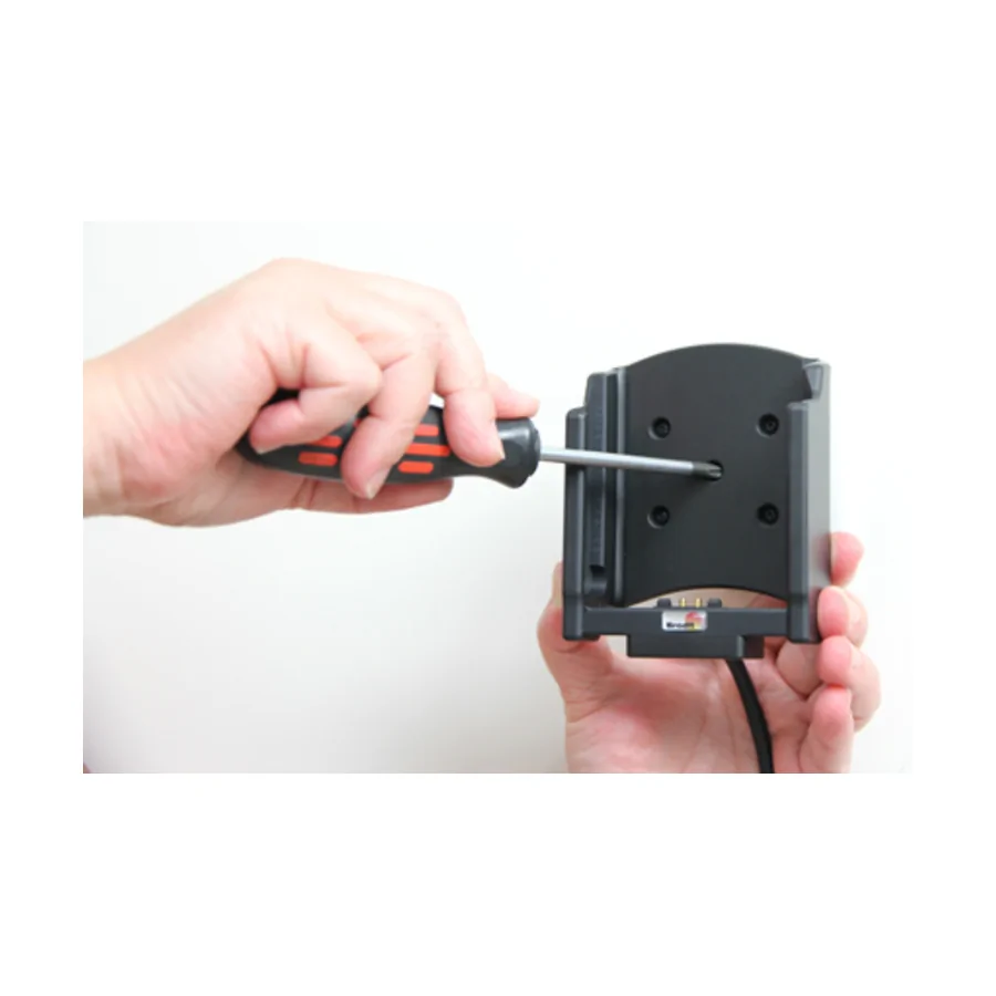 Bild 3 : 513755 : Brodit Halter Aktiv, mit Festanschluss, 12/24V, für M3 MOBILE SM15, NUR für Modelle OHNE Bumper!
