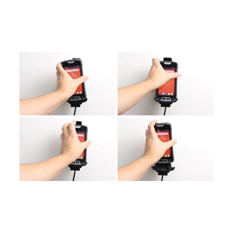 Bild 3 : 513756 : Brodit Halter Aktiv, mit Festanschluss, 12/24V, für M3 MOBILE SM10, NUR für Modelle mit original Bumper!