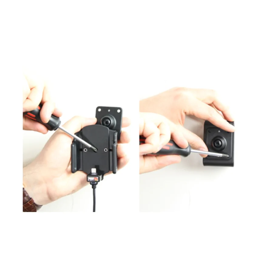 Bild 2 : 521503 : Brodit einstellbarer Halter (seitlich) Aktiv USB, 12/24V, f�r APPLE iPhone SE, f�r Schutzh�llen, max: Breite 59-63mm, Dicke: 6-10mm