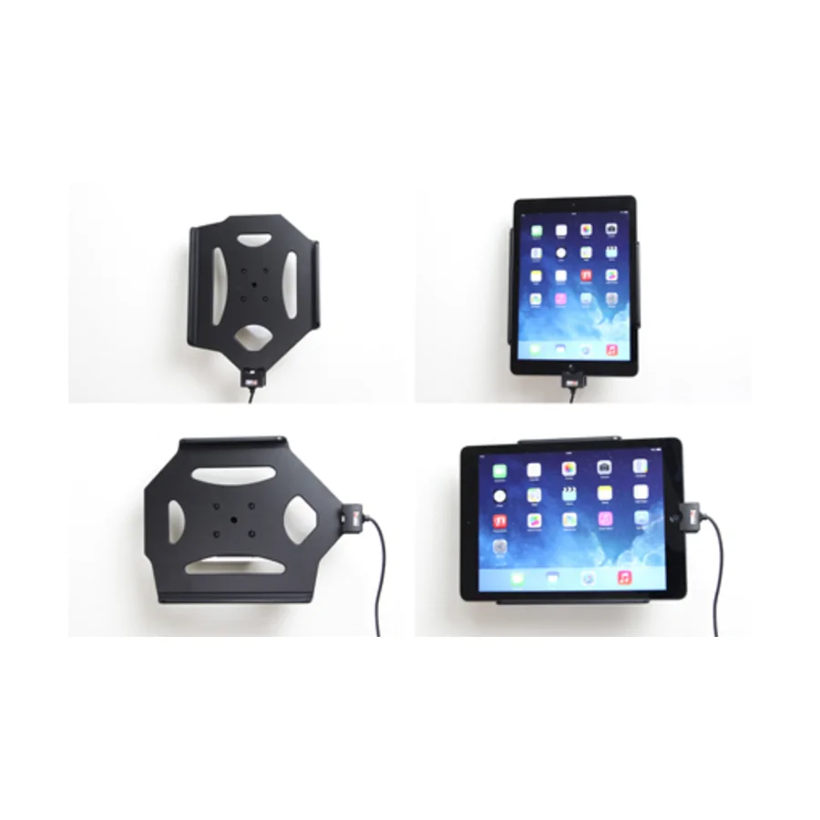 Bild 4 : 521577 : Brodit Halter Aktiv USB, 12/24V, für APPLE iPad Air, inkl. USB-Ladegerät