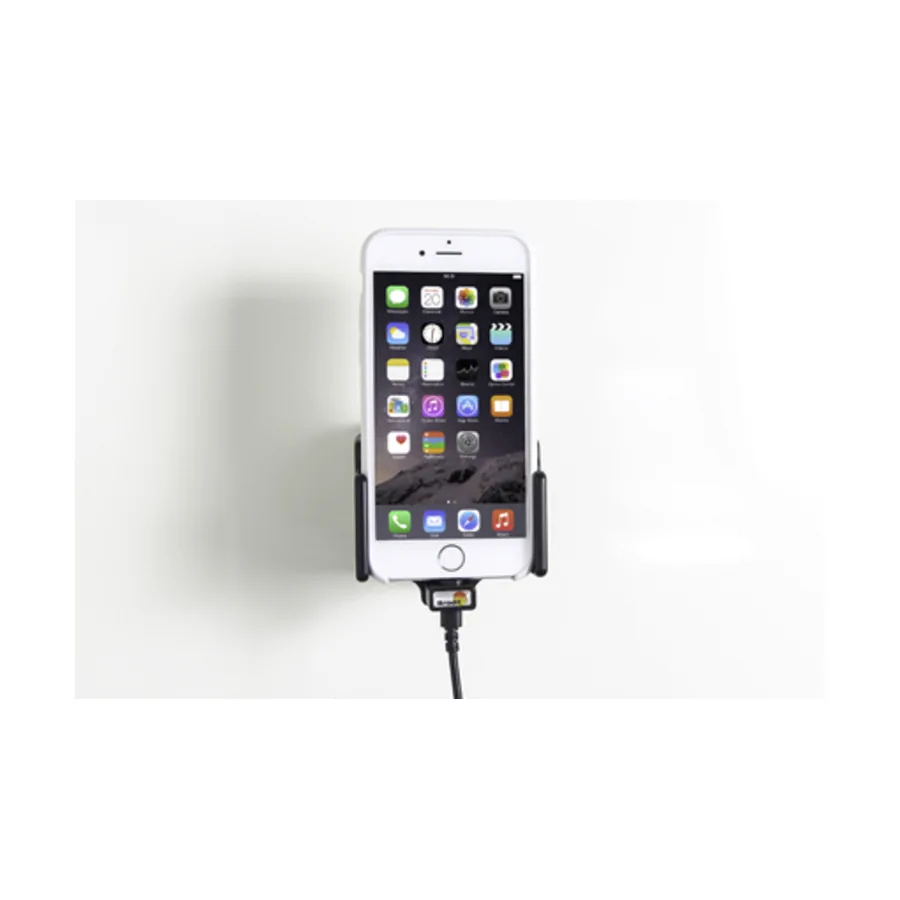 Bild 4 : 521666 : Brodit einstellbarer Halter (seitlich) Aktiv USB, 12/24V, f�r APPLE iPhone 6S, f�r Schutzh�llen, max: Breite 62-77mm, Dicke: 2-10mm