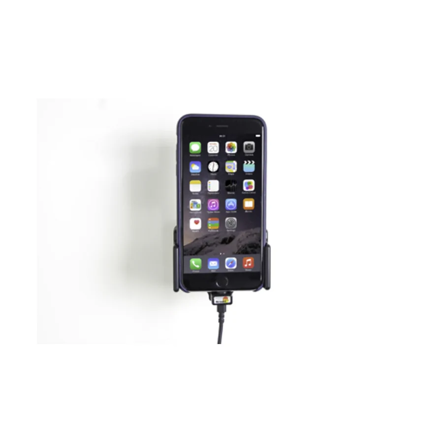 Bild 4 : 521667 : Brodit einstellbarer Halter (seitlich) Aktiv USB, 12/24V, f�r APPLE iPhone 7 Plus, f�r Schutzh�llen, max: Breite 75-89mm, Dicke: 2-10mm