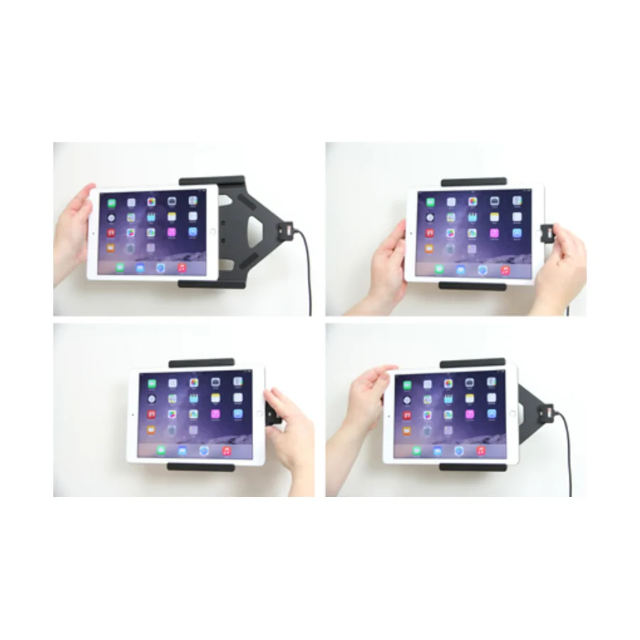 Bild 3 : 521684 : Brodit Halter Aktiv USB, 12/24V, f�r APPLE iPad Pro 9.7 (2016), inkl. USB-Ladeger�t