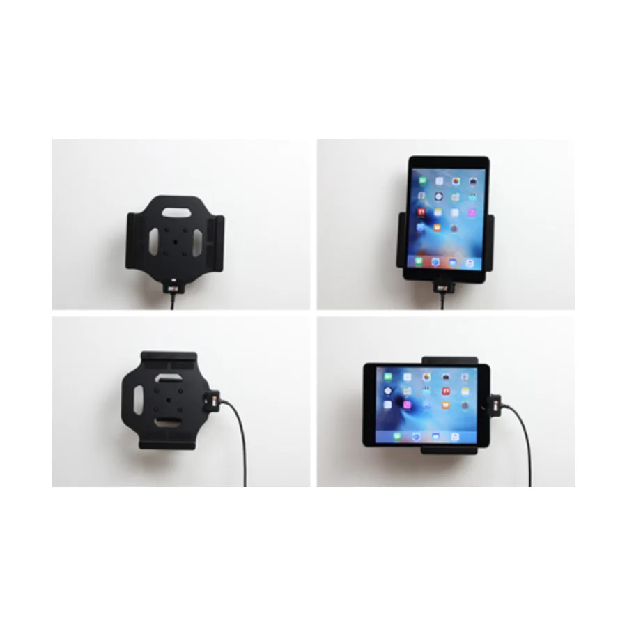 Bild 4 : 521793 : Brodit Halter Aktiv USB, 12/24V, für APPLE iPad Mini 4, inkl. USB-Ladegerät