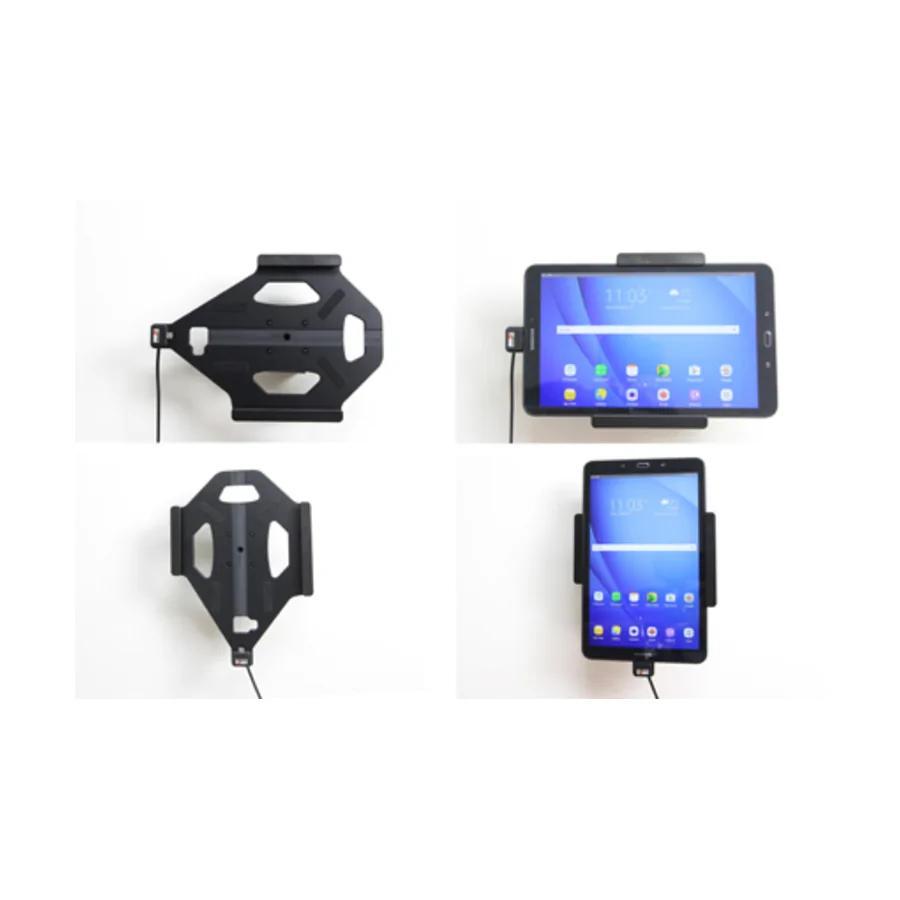 Bild 4 : 521919 : Brodit Halter Aktiv USB, 12/24V, für SAMSUNG Galaxy Tab A 10.1 (2016), inkl. USB-Ladegerät