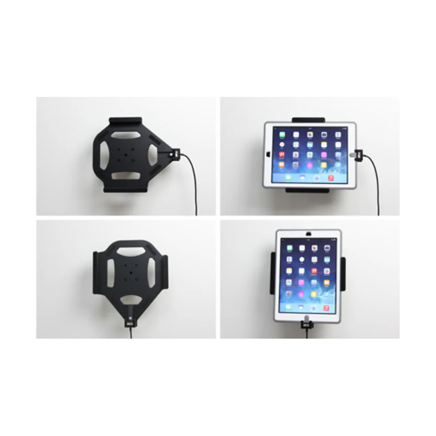 Bild 4 : 527600 : Brodit Halter Aktiv, mit Festanschluss, 12/24V, für APPLE iPad (2018), NUR für Geräte mit Otterbox Defender Hülle!