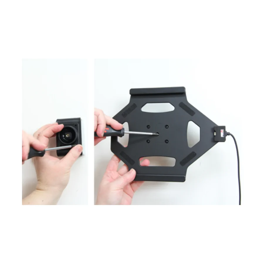 Bild 2 : 527684 : Brodit Halter Aktiv, mit Festanschluss, 12/24V, für APPLE iPad Pro 9.7 (2016)