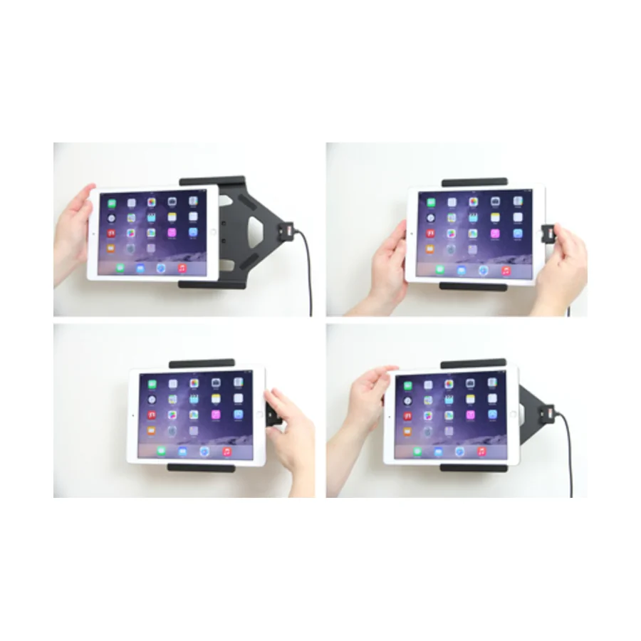 Bild 3 : 527684 : Brodit Halter Aktiv, mit Festanschluss, 12/24V, für APPLE iPad Pro 9.7 (2016)