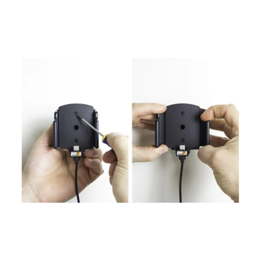 Bild 1 : 527840 : Brodit einstellbarer Halter (seitlich) Aktiv USB-C mit Festanschluss, 12/24V, f�r HUAWEI Pura 80 Pro