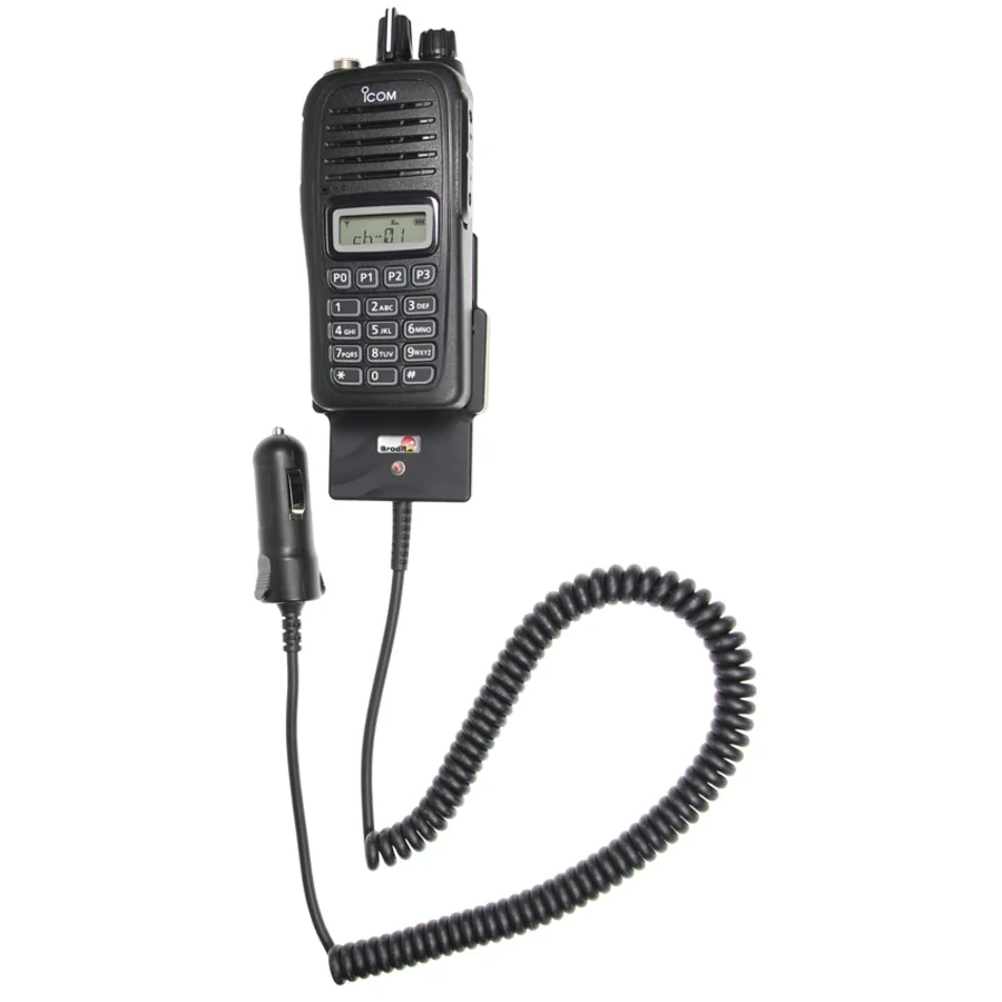 Bild 1 : 530677 : Brodit Halter Aktiv, 12/24V, für ICOM IC-F2000S