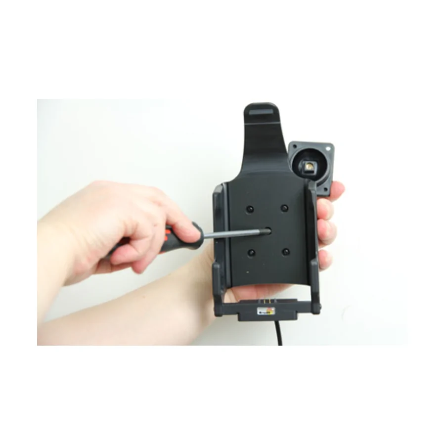 Bild 1 : 531707 : Brodit Halter Aktiv, mit Festanschluss, 12/24V, f�r ZEBRA TC75, f�r horizontale + vertikale Befestigung, mit sicherem Halt!