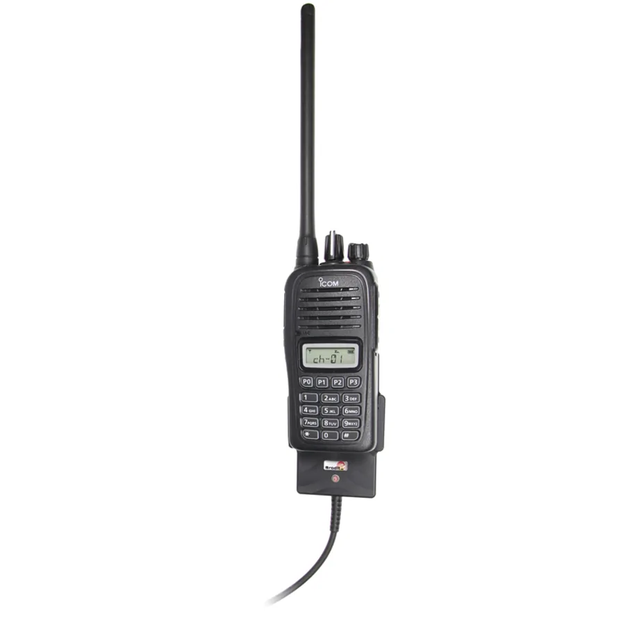 Bild 2 : 532677 : Brodit Halter Aktiv, mit Festanschluss, 12/24V, f�r ICOM IC-F2000