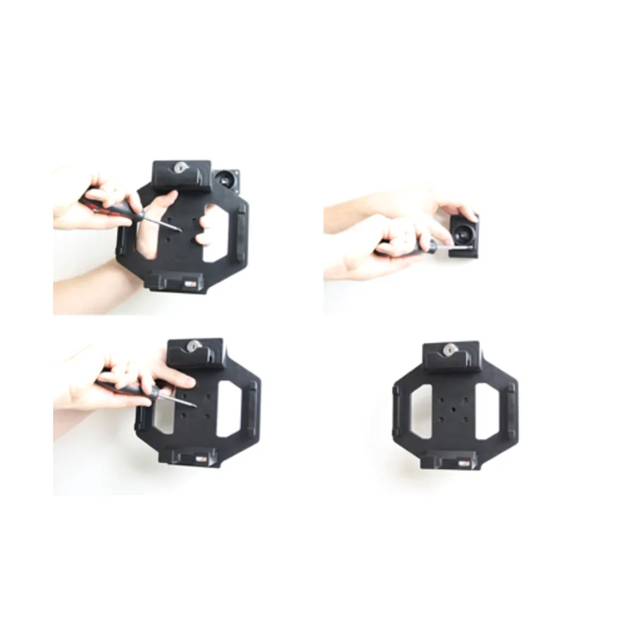 Bild 1 : 535480 : Brodit abschließbarer Halter für GETAC Z710 (EU + US Version)