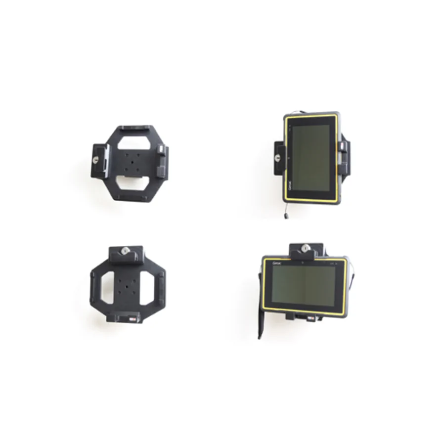 Bild 4 : 535480 : Brodit abschließbarer Halter für GETAC Z710 (EU + US Version)