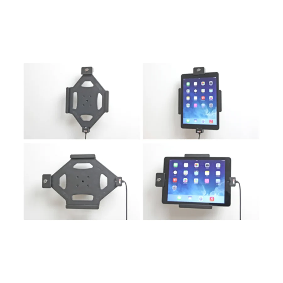 Bild 4 : 536577 : Brodit abschließbarer Halter Aktiv, mit Festanschluss, 12/24V, für APPLE iPad (2017)
