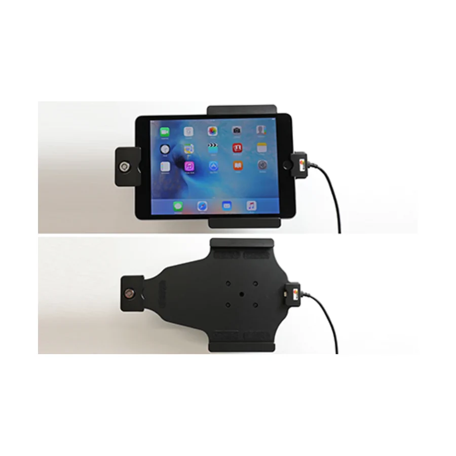 Bild 4 : 536793 : Brodit abschließbarer Halter Aktiv, mit Festanschluss, 12/24V, für APPLE iPad Mini 4