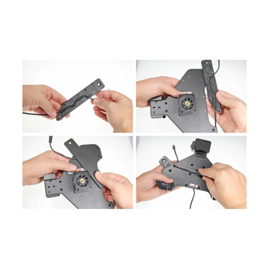 Bild 1 : 539783 : Brodit abschließbarer Halter für PANASONIC FZ-B2, mit Kabelbefestigung, passt mit und ohne Handschlaufe