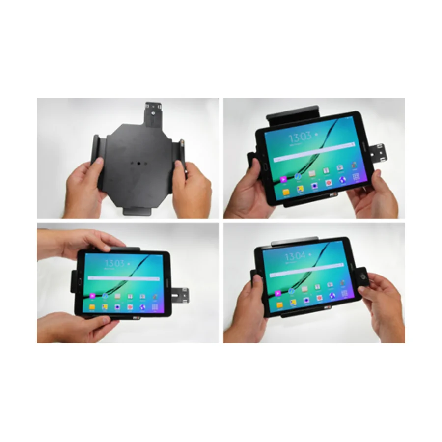 Bild 1 : 539855 : Brodit einstellbarer + abschlie�barer Tablet Halter f�r MICROSOFT Surface Go 3
