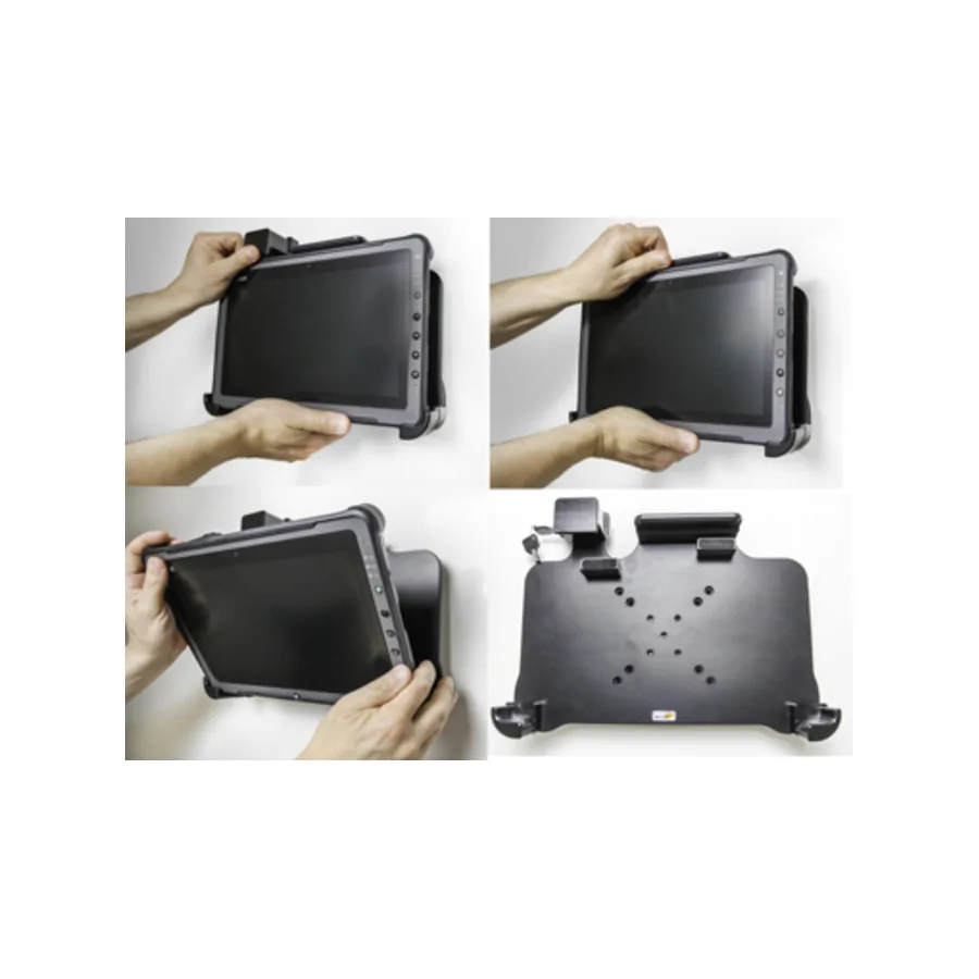 Bild 3 : 539865 : Brodit abschließbarer Halter für GETAC F110 (nur Generation 1-5)