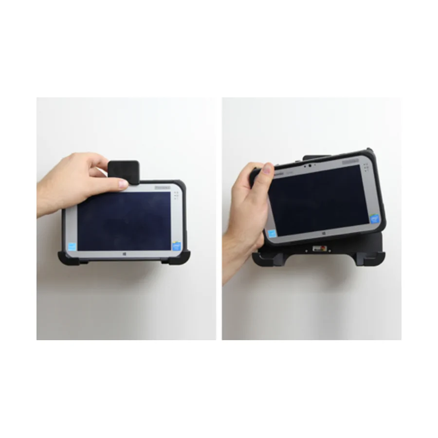 Bild 3 : 541768 : Brodit Halter mit Verriegelung f�r PANASONIC FZ-B2, passt mit und ohne Handschlaufe