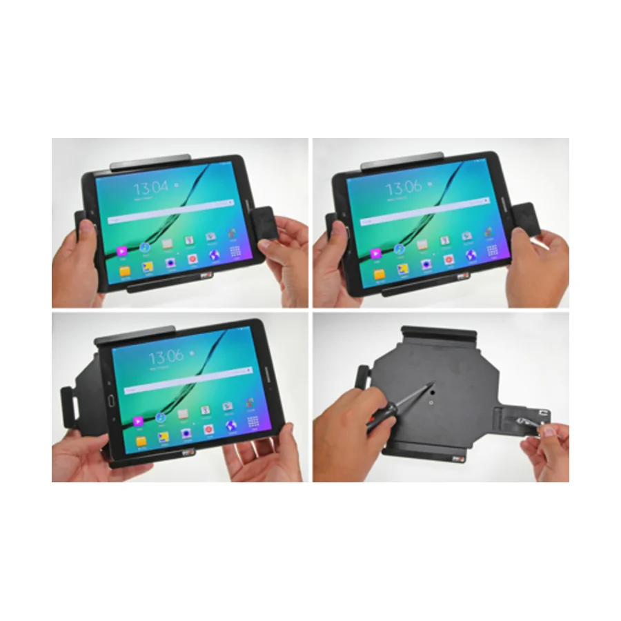 Bild 2 : 541855 : Brodit einstellbarer Tablet Halter mit Verriegelung f�r APPLE iPad Air (2022)