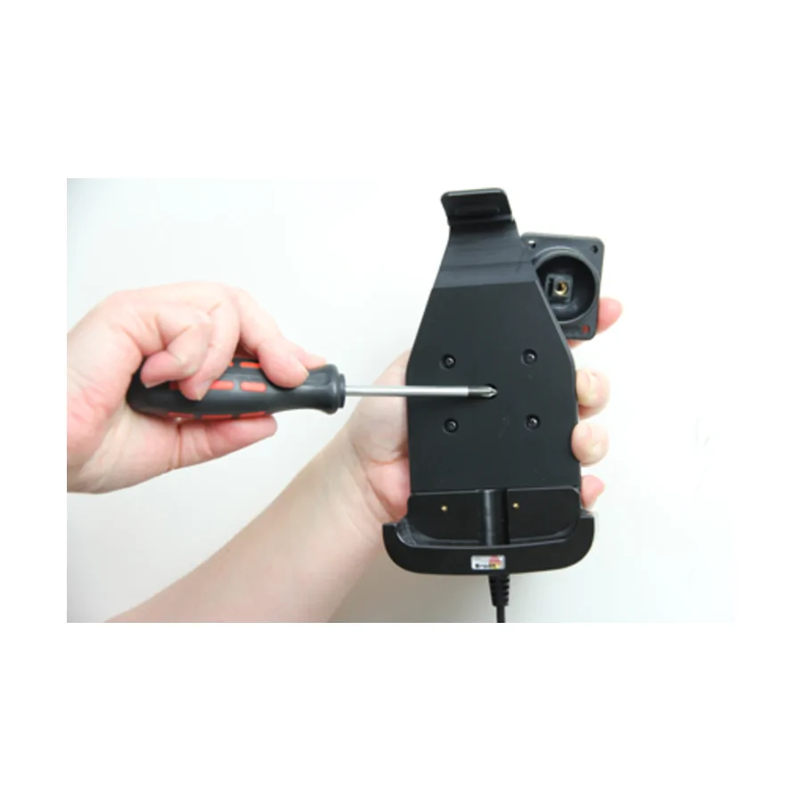 Bild 1 : 560805 : Brodit Halter Aktiv, 12/24V, für HONEYWELL Dolphin CT50, mit glattem Ladekabel, ca. 1.5m