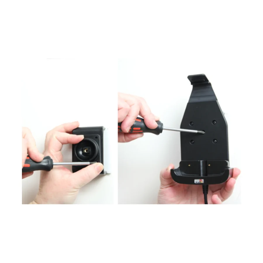 Bild 2 : 560805 : Brodit Halter Aktiv, 12/24V, für HONEYWELL Dolphin CT50, mit glattem Ladekabel, ca. 1.5m