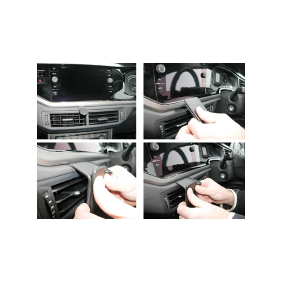 Bild 1 : 655370 : Brodit RHD ProClip für VW Polo VI (nicht Polo GTI mit Lichtleiste), ab Bj. 2017 bis 2025 (Nur Rechtslenker!)