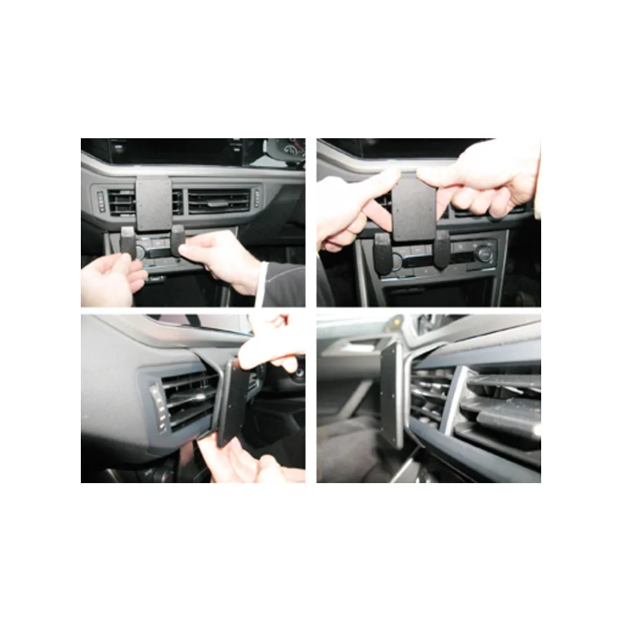 Bild 2 : 655370 : Brodit RHD ProClip für VW Polo VI (nicht Polo GTI mit Lichtleiste), ab Bj. 2017 bis 2025 (Nur Rechtslenker!)