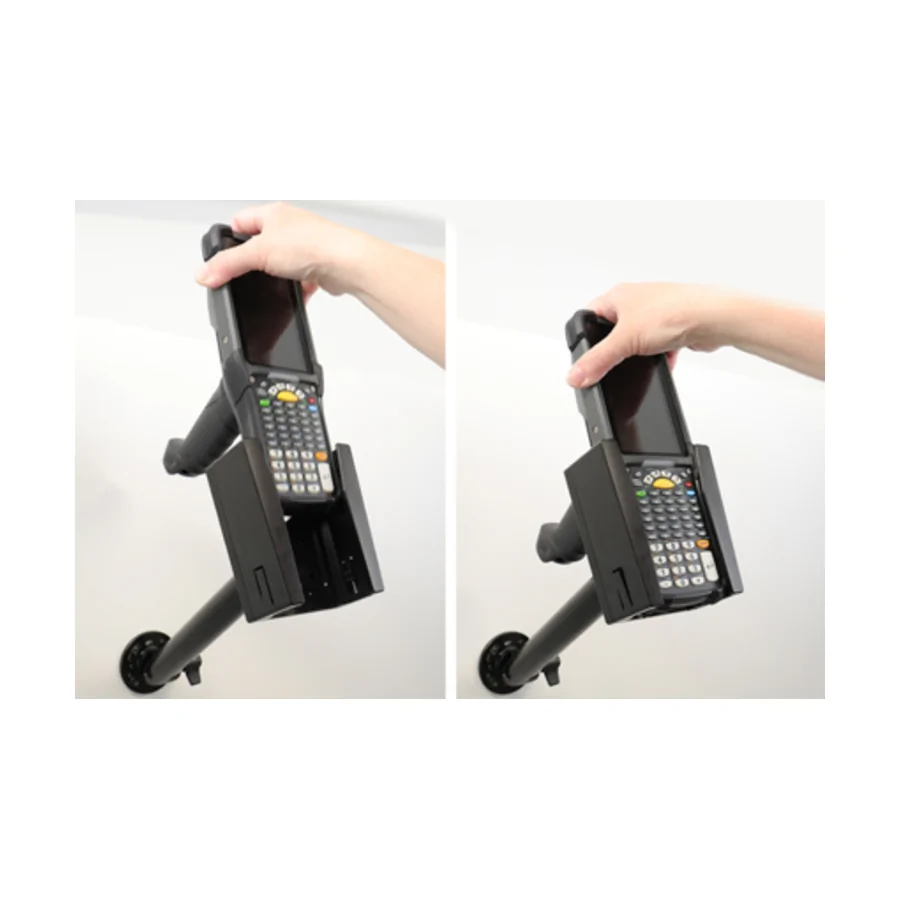 Bild 2 : 710134 : Brodit Scanner Halterung für ZEBRA MC9300, Gerät mit Display nach vorne