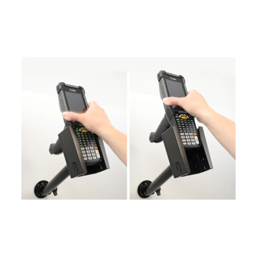 Bild 3 : 710134 : Brodit Scanner Halterung für ZEBRA MC9300, Gerät mit Display nach vorne