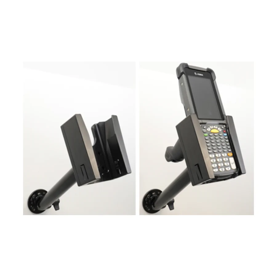 Bild 4 : 710134 : Brodit Scanner Halterung für ZEBRA MC9300, Gerät mit Display nach vorne