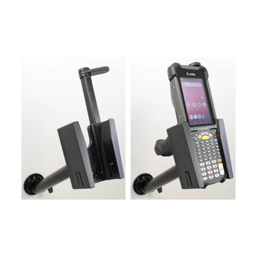 Bild 4 : 710135 : Brodit Scanner Halterung für ZEBRA MC9300, mit schwenkbarer oberer Fixierung