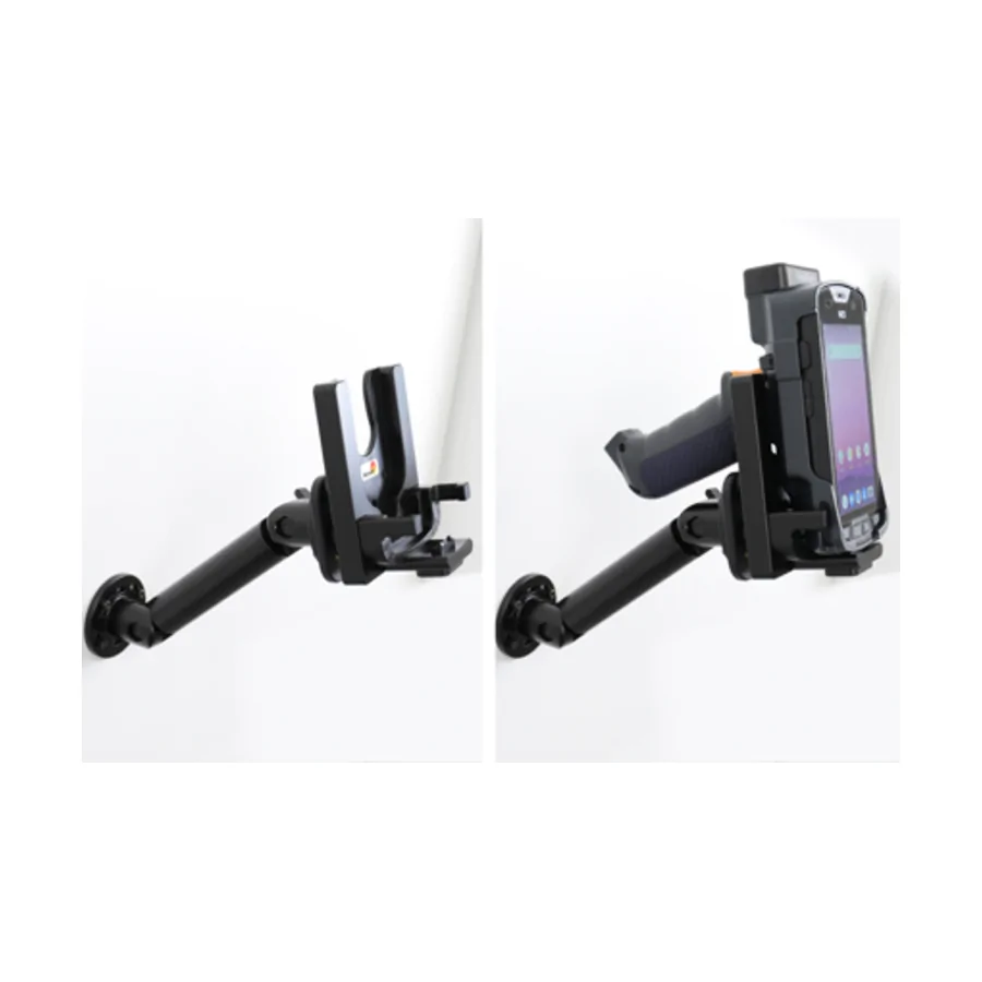 Bild 4 : 710158 : Brodit Halter für M3 MOBILE SM15 , NUR für Geräte mit original Bumper + Pistolengriff! / mit Vibrationsdämpfern