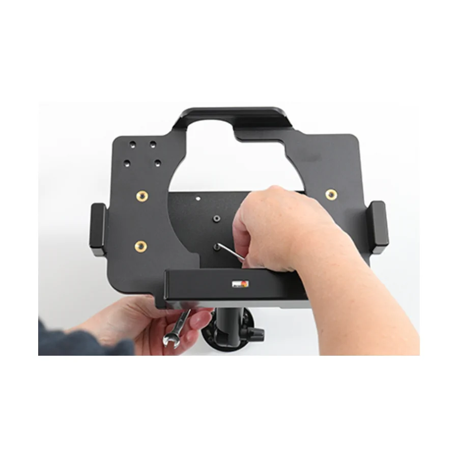 Bild 1 : 710267 : Brodit Modul-Upgrade Halter f�r PEPPERL+FUCHS TAB-IND08, f�r Ger�te ohne Scanner aber mit Gummi-Rahmen + mit / ohne Erweiterungsmodul / Handschlaufe