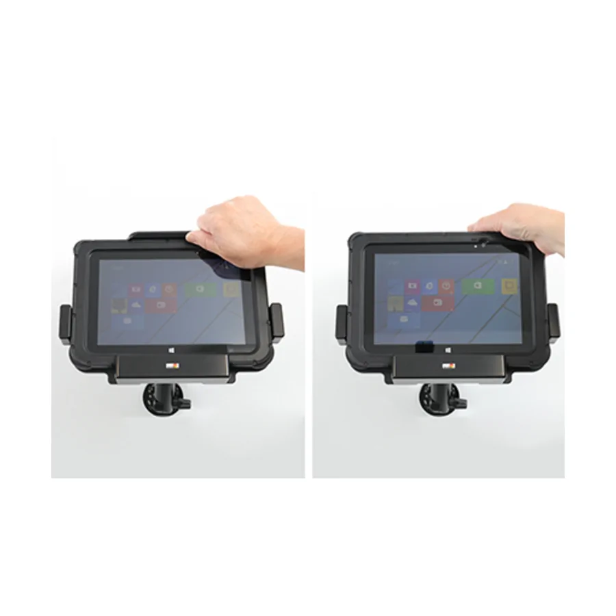 Bild 2 : 710267 : Brodit Modul-Upgrade Halter f�r PEPPERL+FUCHS TAB-IND08, f�r Ger�te ohne Scanner aber mit Gummi-Rahmen + mit / ohne Erweiterungsmodul / Handschlaufe