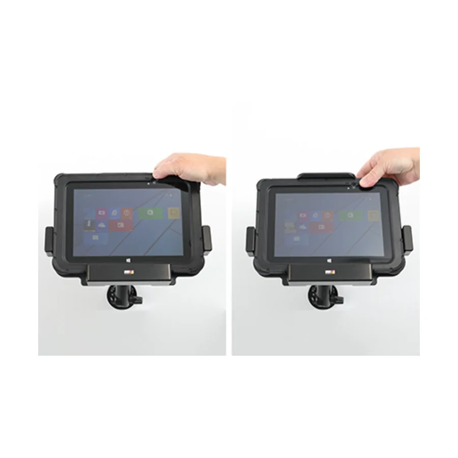 Bild 3 : 710267 : Brodit Modul-Upgrade Halter f�r PEPPERL+FUCHS TAB-IND08, f�r Ger�te ohne Scanner aber mit Gummi-Rahmen + mit / ohne Erweiterungsmodul / Handschlaufe