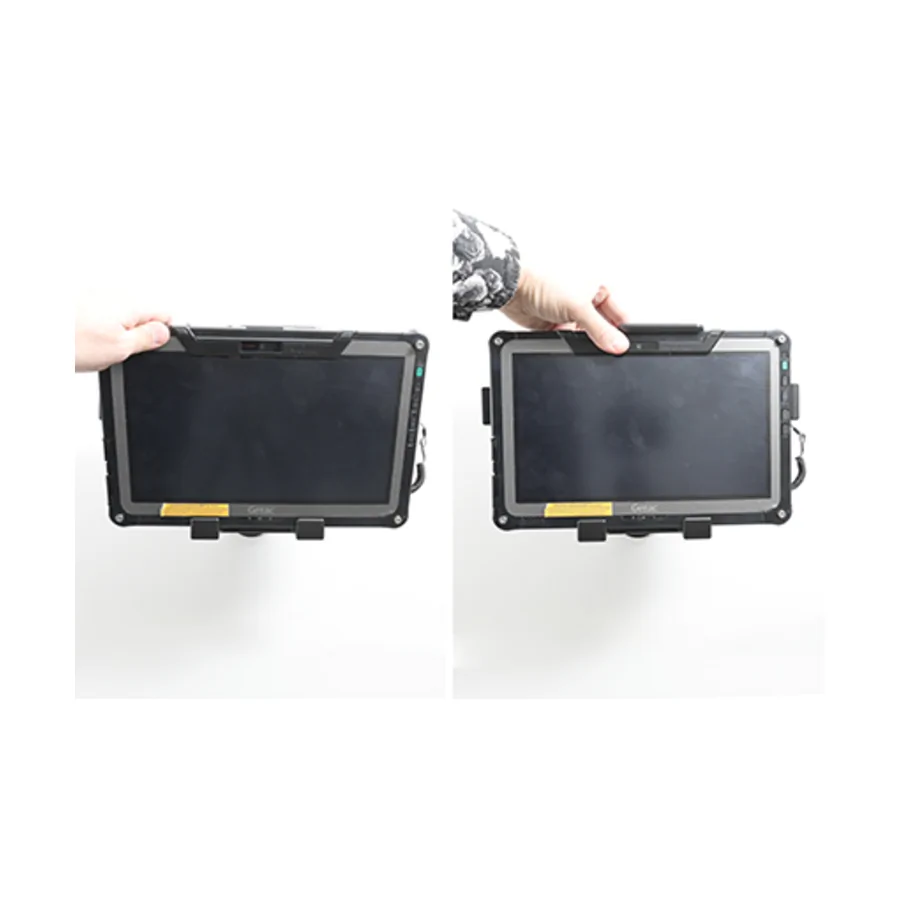 Bild 2 : 710287 : Brodit Halter für GETAC F110 (nur Generation 6 / 2022), für Geräte mit ODER ohne Handschlaufe