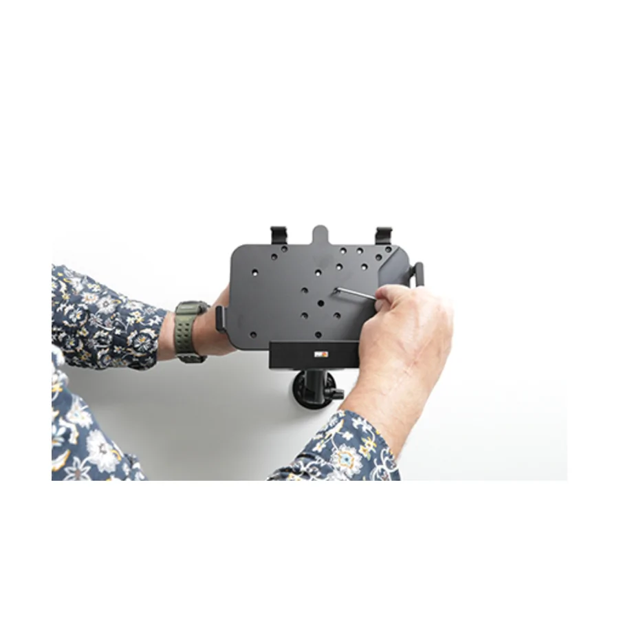 Bild 1 : 710318 : Brodit Modul-Upgrade Halter für ZEBRA ET40 8 Zoll, für Geräte MIT Exoskeleton Rugged Boot