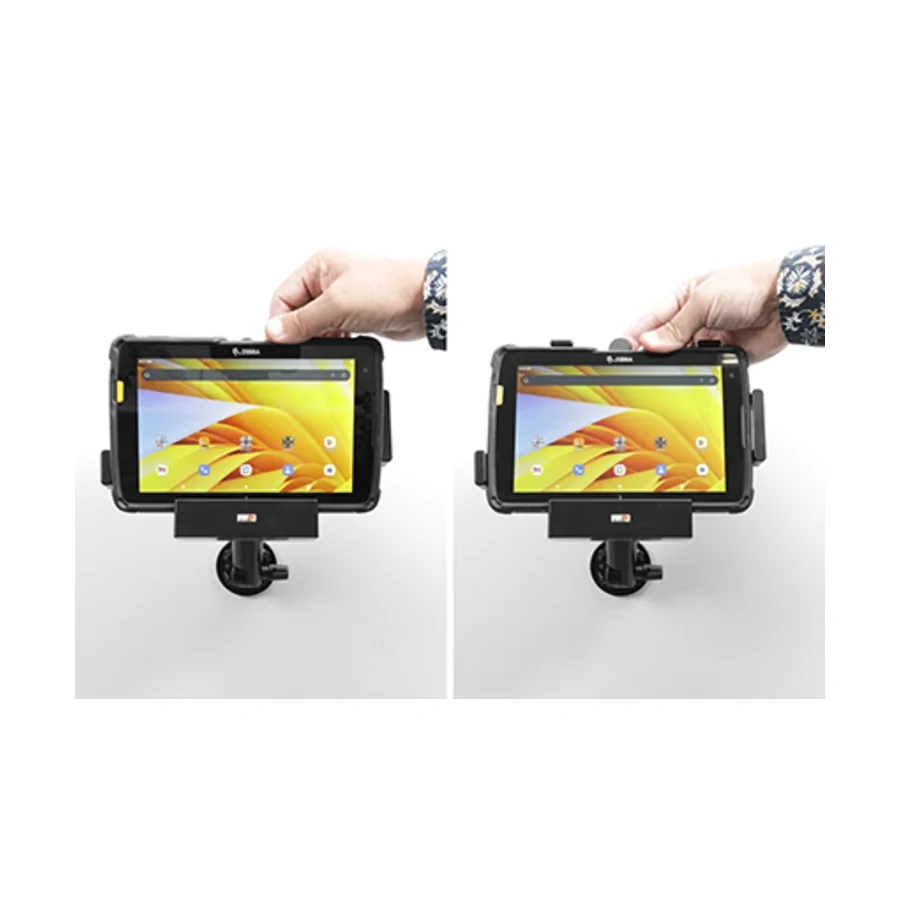 Bild 2 : 710318 : Brodit Modul-Upgrade Halter für ZEBRA ET40 8 Zoll, für Geräte MIT Exoskeleton Rugged Boot
