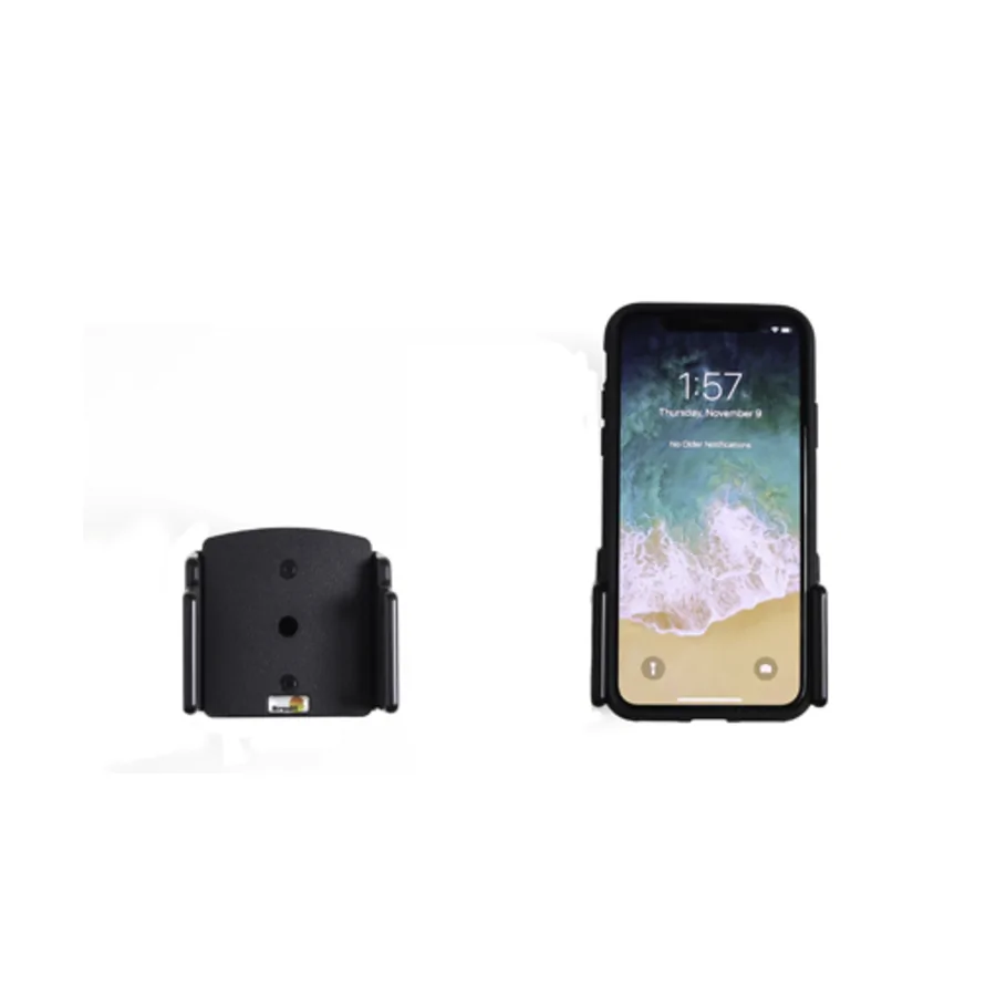 Bild 4 : 711013 : Brodit einstellbarer Halter (seitlich) f�r APPLE iPhone 11, f�r Schutzh�llen, max: Breite 70-83mm, Dicke: 2-10mm