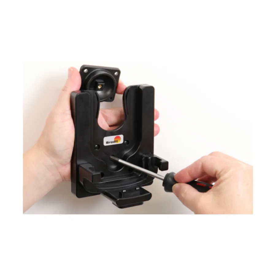 Bild 1 : 711157 : Brodit Halter für M3 MOBILE SM15 , NUR für Geräte mit original Bumper + Pistolengriff!