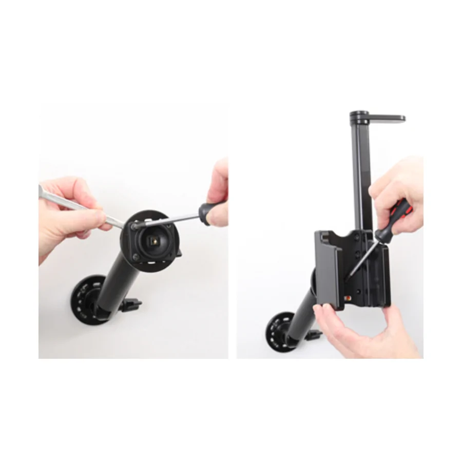 Bild 2 : 711172 : Brodit Halter für M3 MOBILE UL20, mit schwenkbarer oberer Fixierung