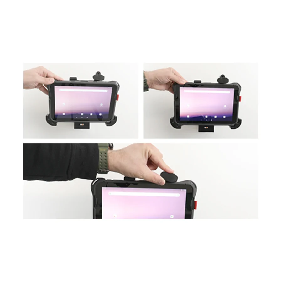 Bild 2 : 711391 : Brodit Halter für HONEYWELL ScanPal EDA10A, für Geräte mit Rugged Hülle (EDA10A-RB-0) und OHNE Handschlaufe (EDA10A-HS-1PK), mit AMPS + VESA 75