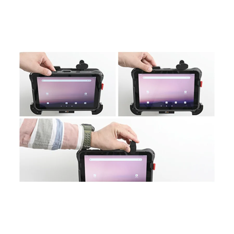 Bild 2 : 711402 : Brodit Halter für HONEYWELL ScanPal EDA10A, für Geräte mit Rugged Hülle (EDA10A-RB-0) und MIT Handschlaufe (EDA10A-HS-1PK), mit AMPS + VESA 75