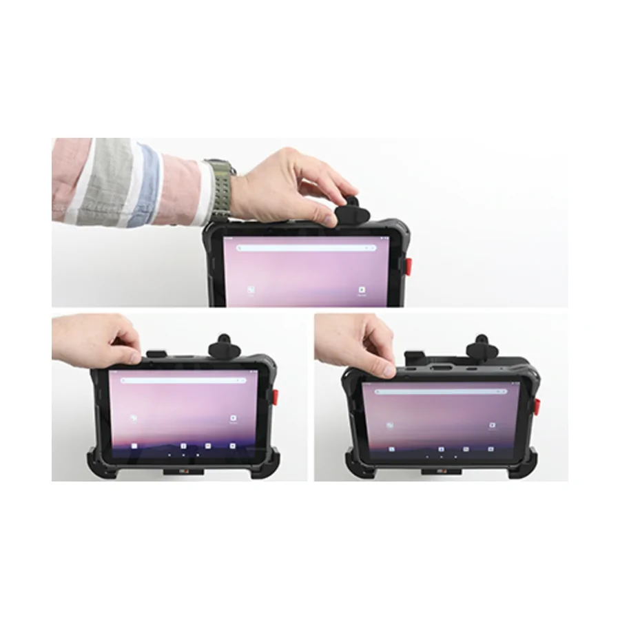 Bild 3 : 711402 : Brodit Halter für HONEYWELL ScanPal EDA10A, für Geräte mit Rugged Hülle (EDA10A-RB-0) und MIT Handschlaufe (EDA10A-HS-1PK), mit AMPS + VESA 75