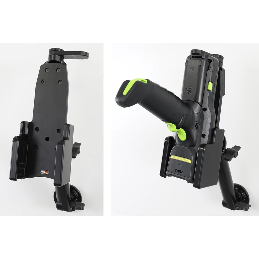 Bild 4 : 711426 : Brodit Scanner Halterung für ZEBRA MC3400, mit schwenkbarer oberer Fixierung, Display zum Halter