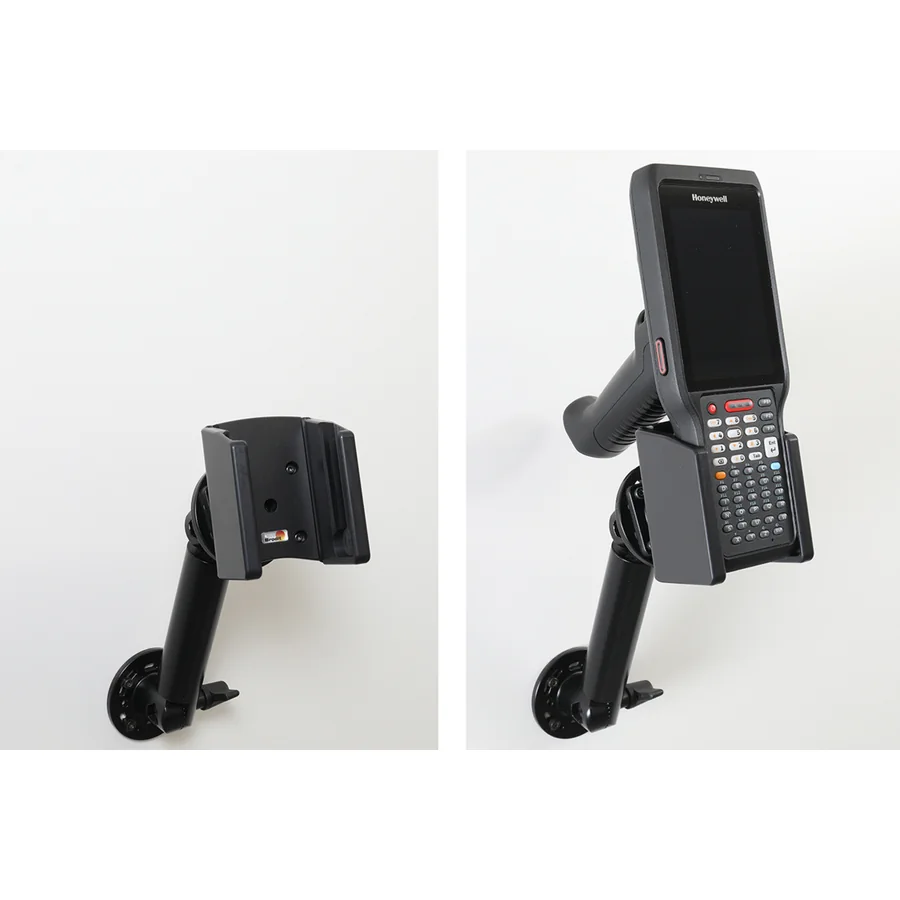 Bild 4 : 711446 : Brodit Halter für HONEYWELL CK62, für Geräte mit Standard oder Erweitertem Akku, mit oder ohne Handschlaufe / Pistolengrif